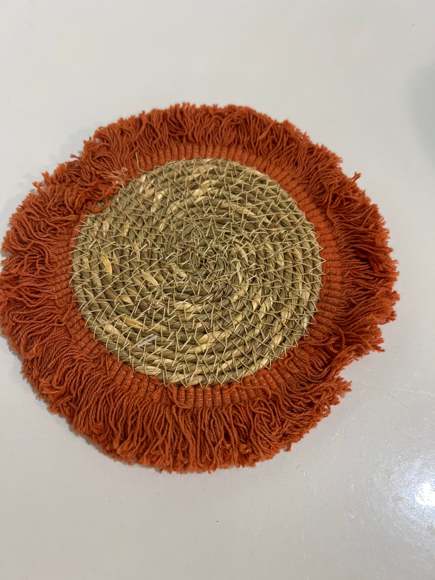 Fall Fringe Coaster