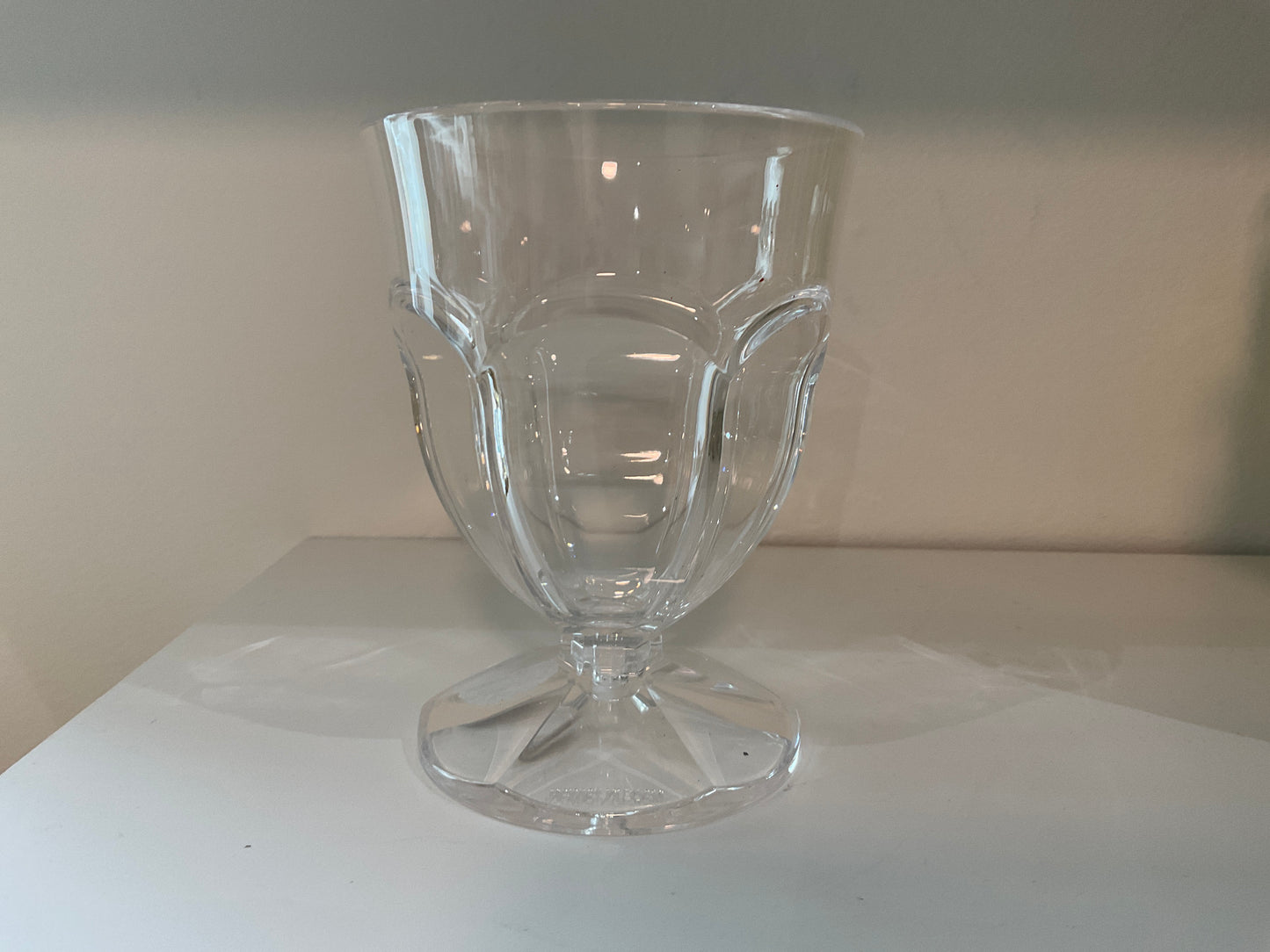 Acrylic Tumblers and Wine Glasses and Platters