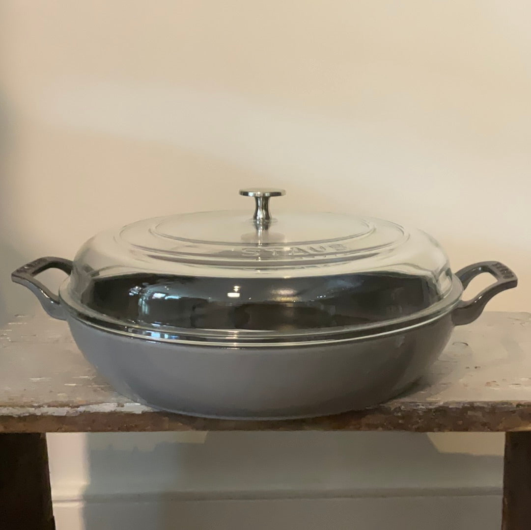 Staub Cast Iron Baker with Glass Lid 30cm 3 1/2 Q