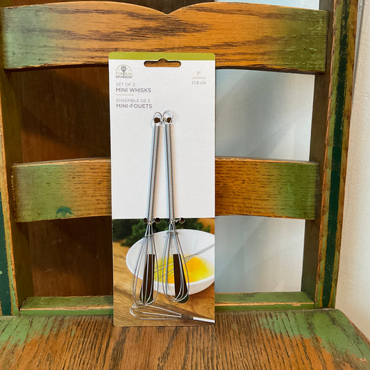 Set of 2 Mini Whisks