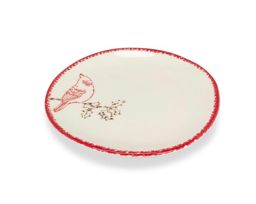 Cardinal Small Plate