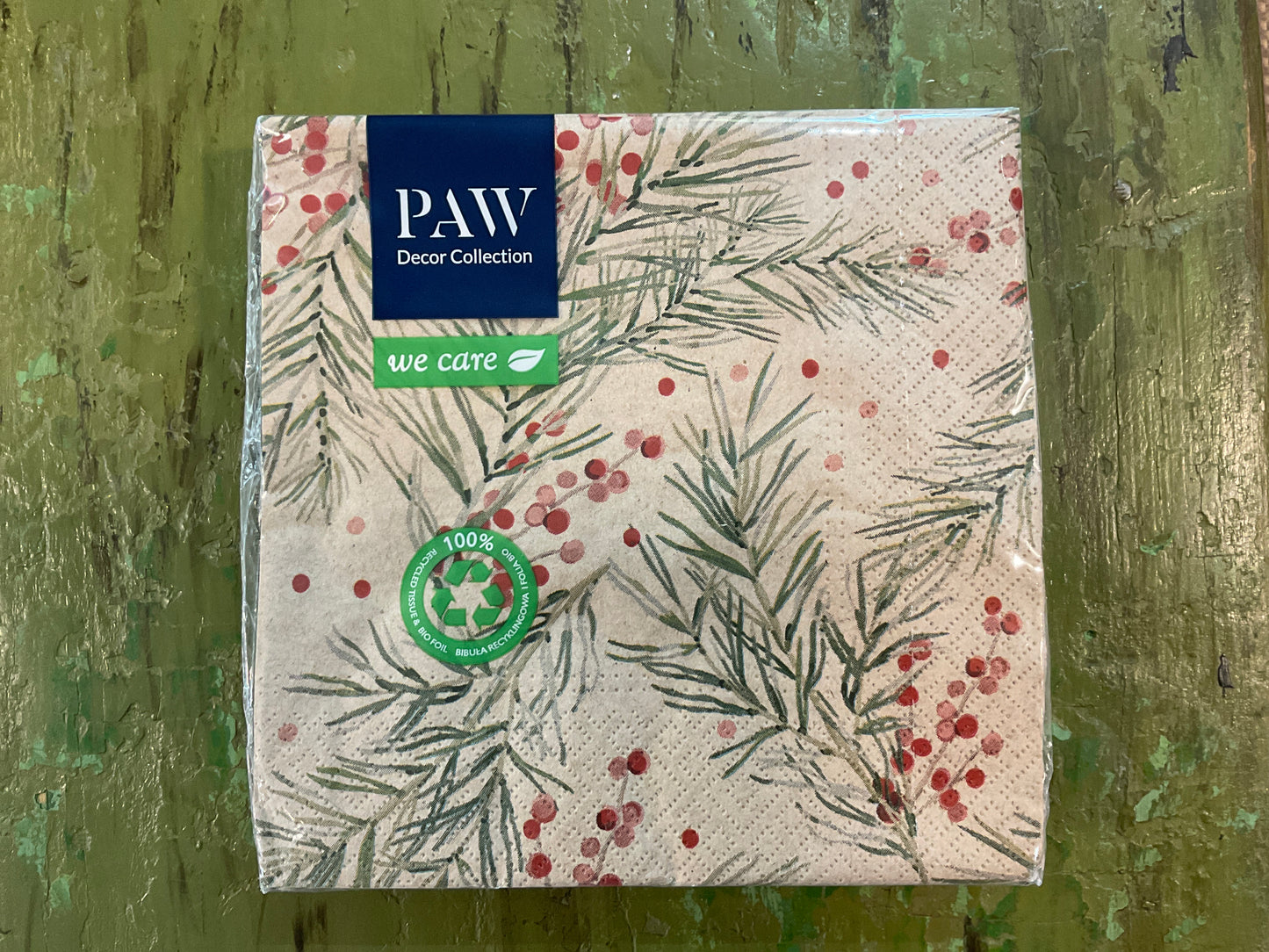 We Care Holiday Napkins