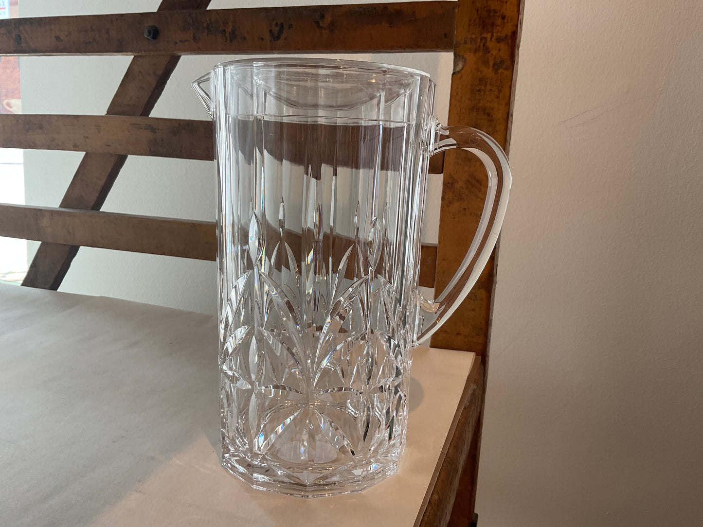 Acrylic Tumblers, Wine Glasses, platters and Pitchers