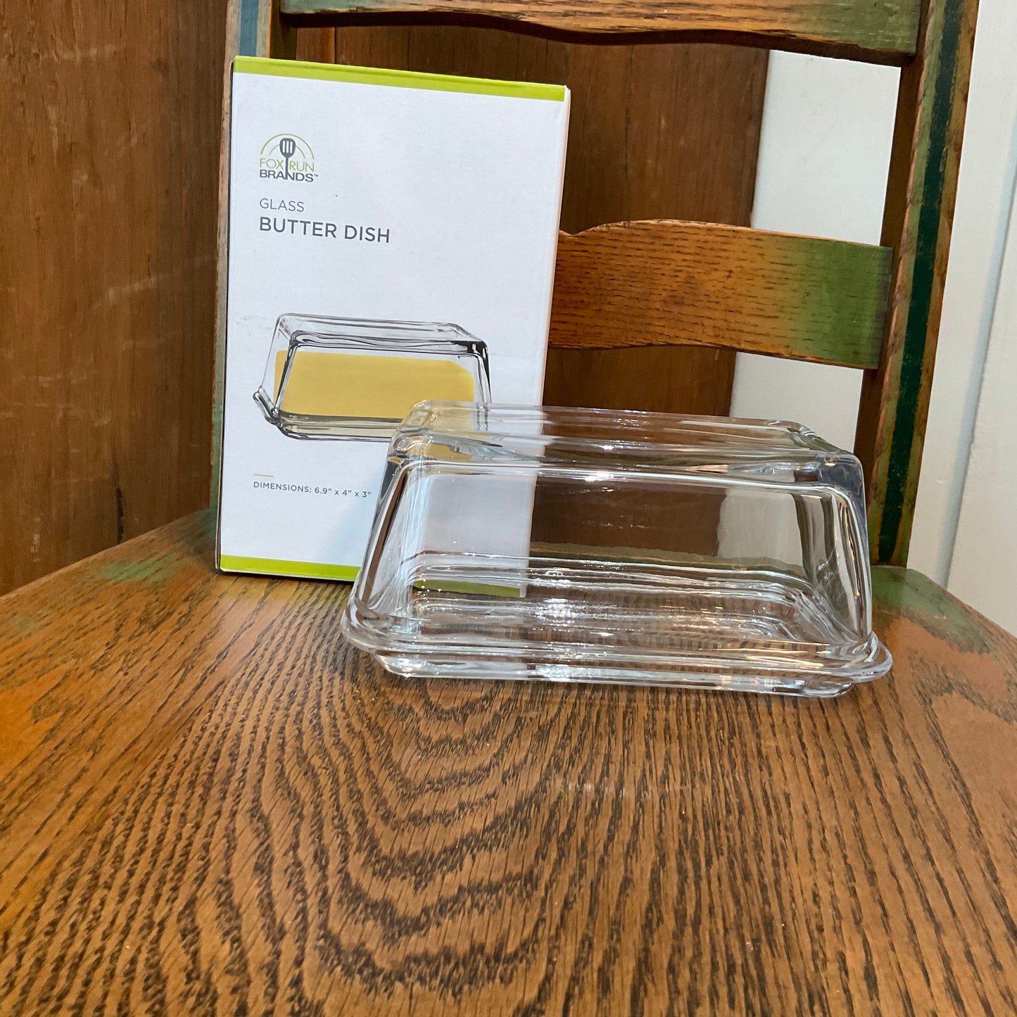 Glass Butter Dish