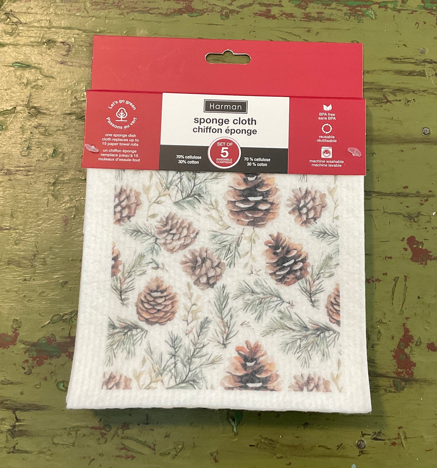 Sponge cloths - Set of 5