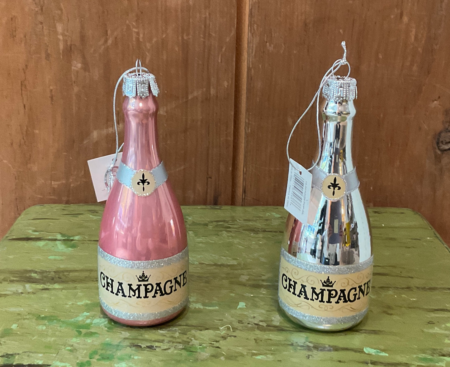 Champagne Bottle Ornament