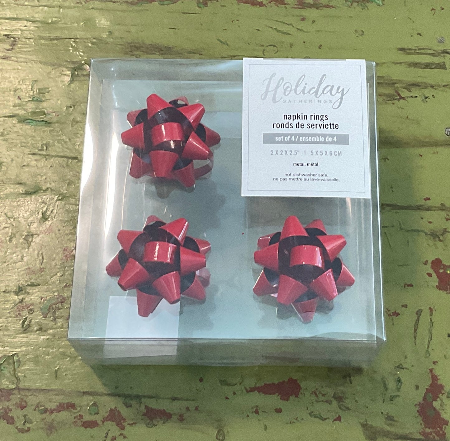 Ribbon Bow Napkin Ring