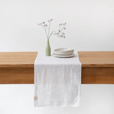 Vintage Linen Table Runner