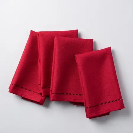 Harman Hemstitch Napkins Set of 4