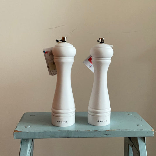 Debuyer salt/pepper mills (25cm, 21 cm)
