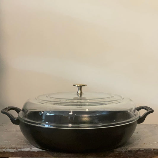 Staub Cast Iron Baker with Glass Lid 30cm 3 1/2 Q