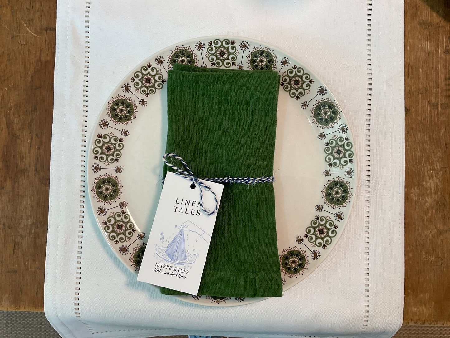 Linen Napkins Set of 2