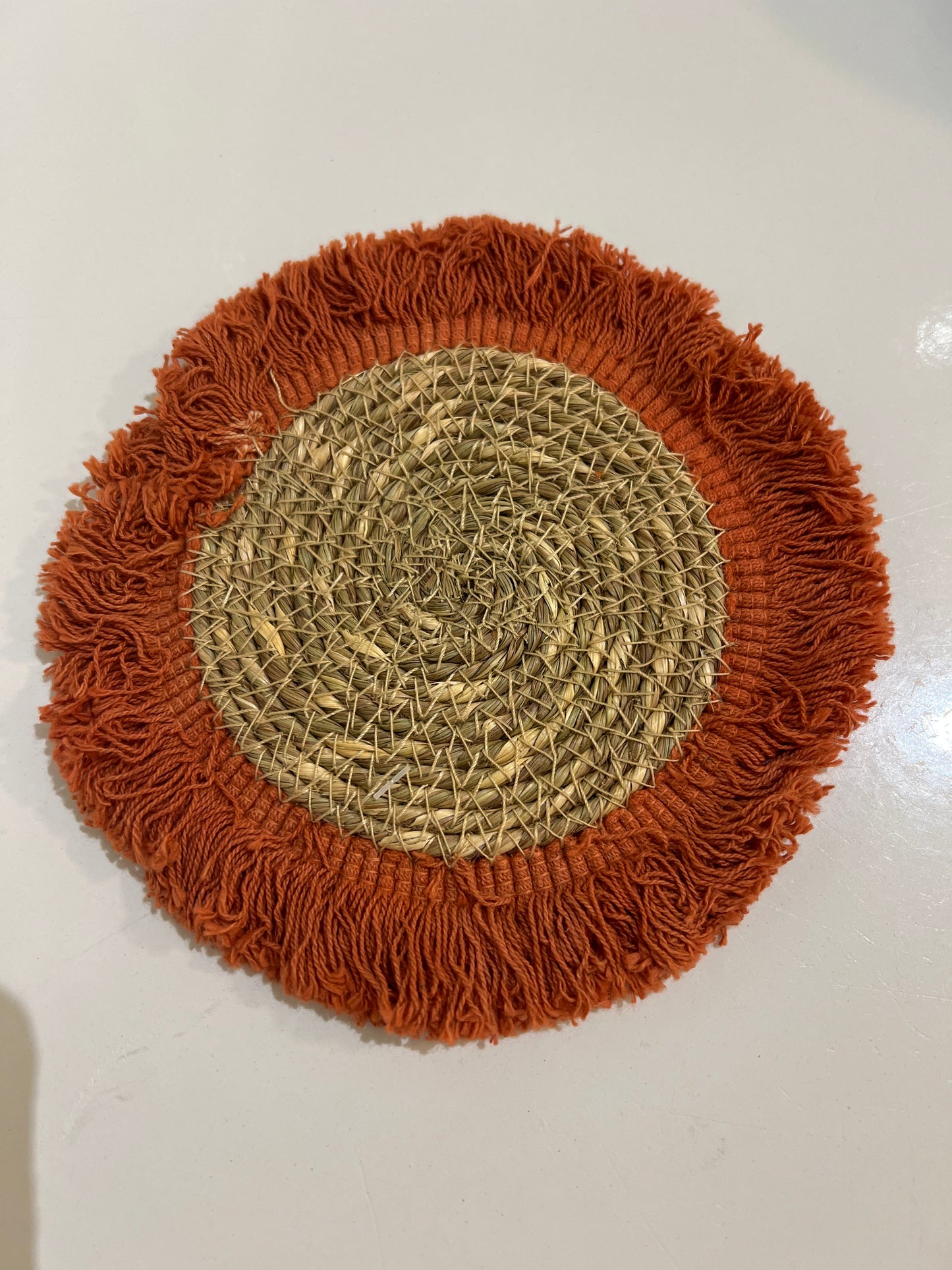 Fall Fringe Coaster