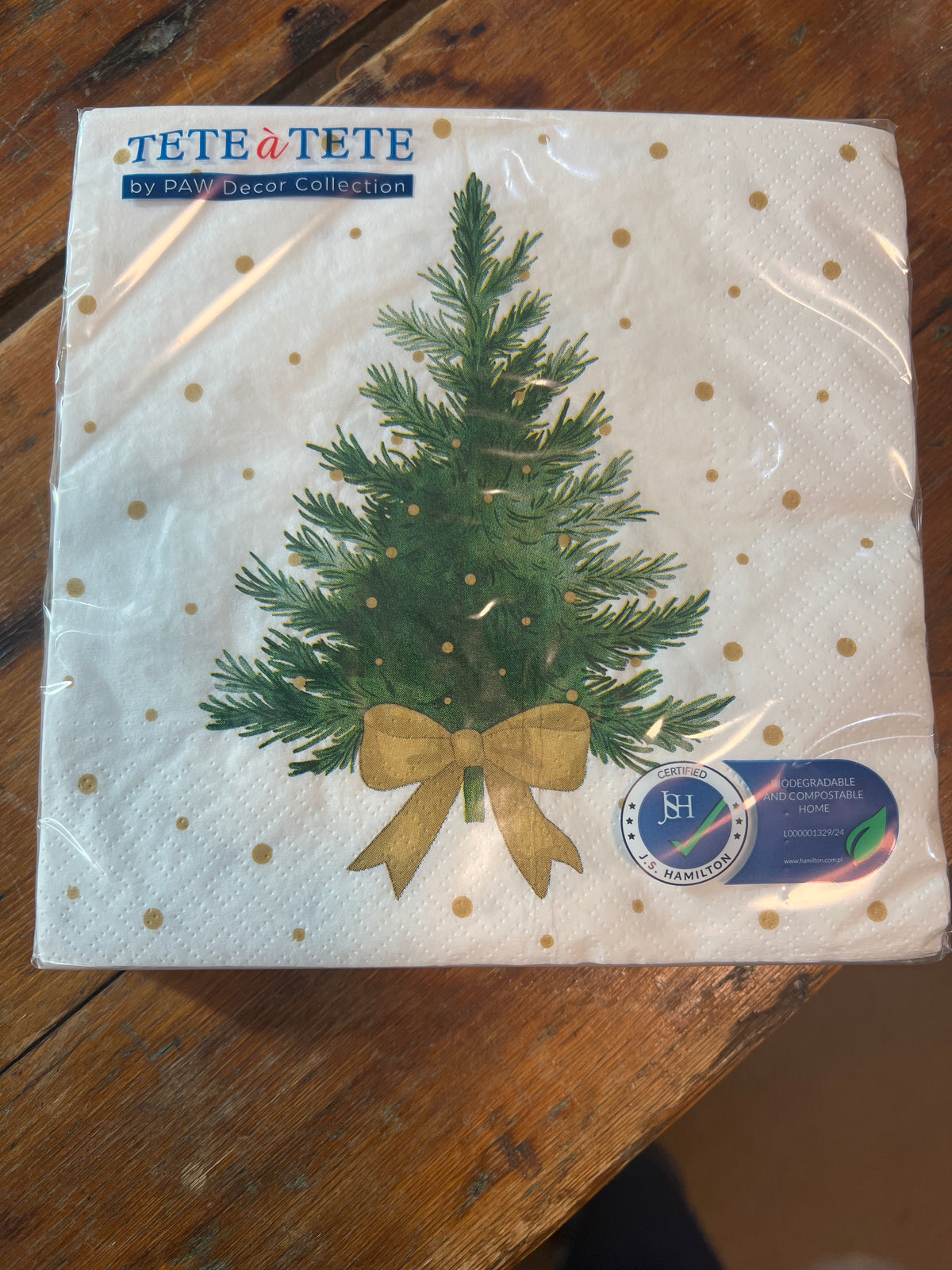 Christmas Luncheon Napkins