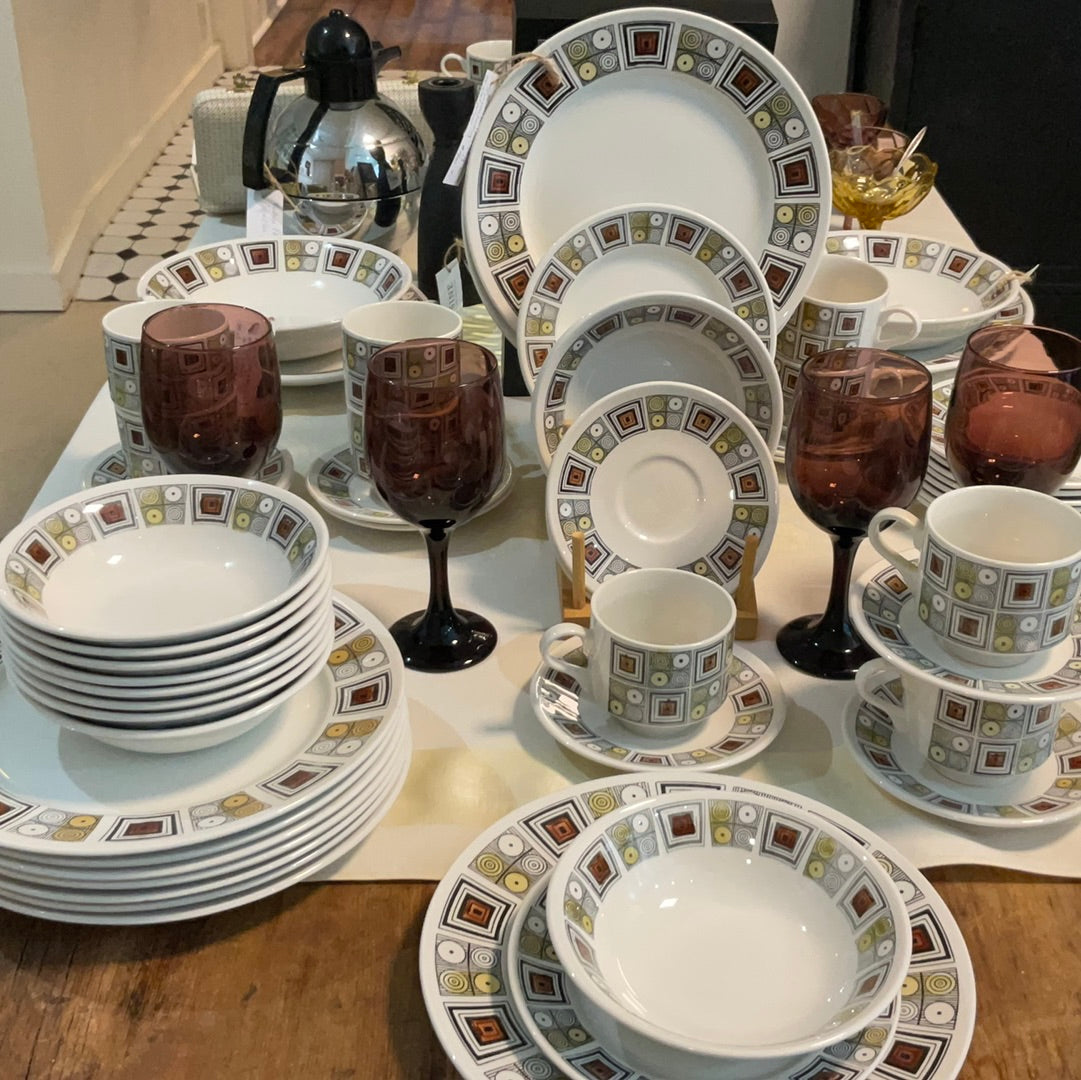 Vintage Furniture - China Dish Sets - Flatware