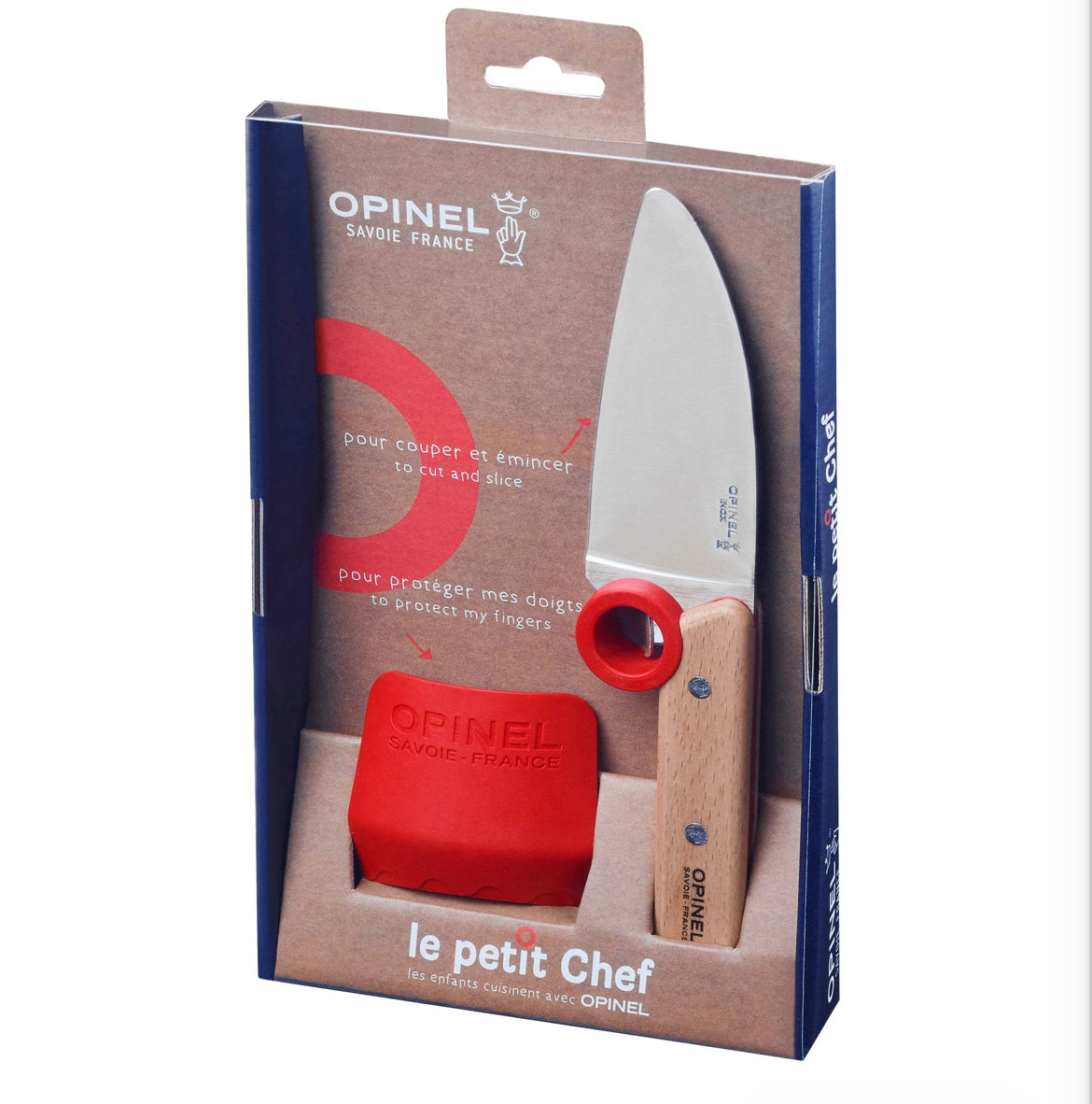 Opinel Le Petit Chef - Kids Knife & Finger Guard