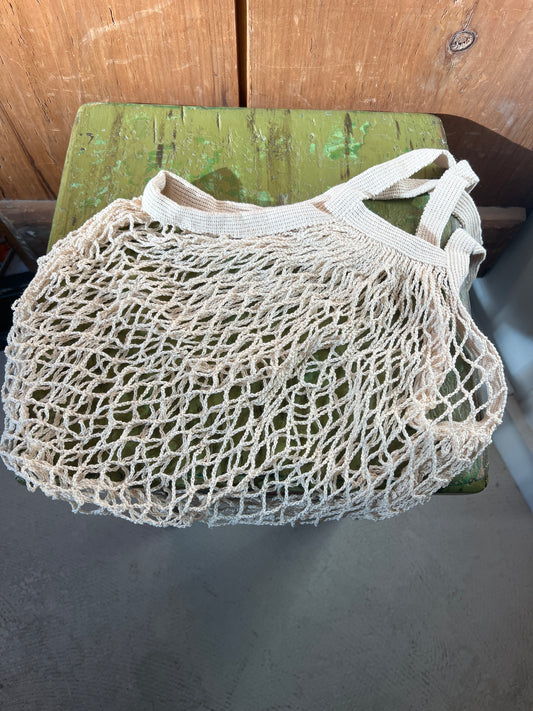 Cotton Mesh Shopping Bag