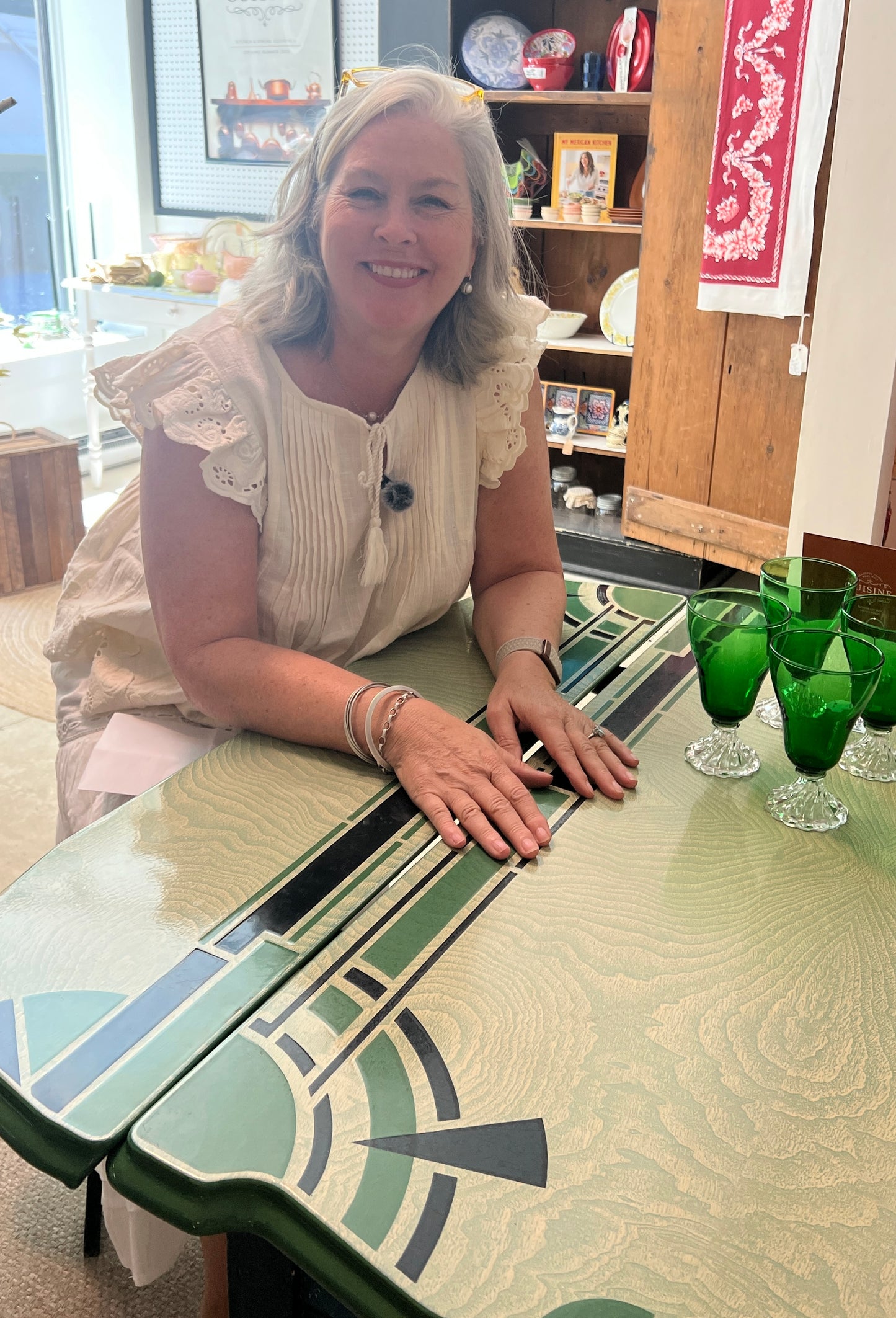 Enamel Baking Table