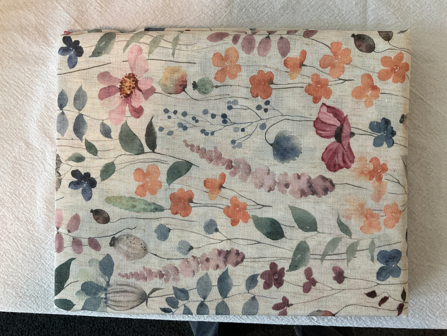 Printed Linen Tablecloth