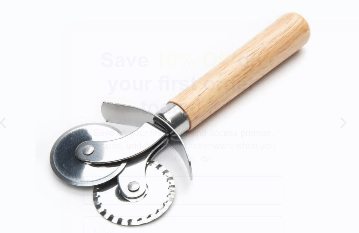 Pastry wheel and cutter