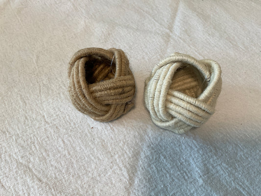 Jude Knot Napkin rings