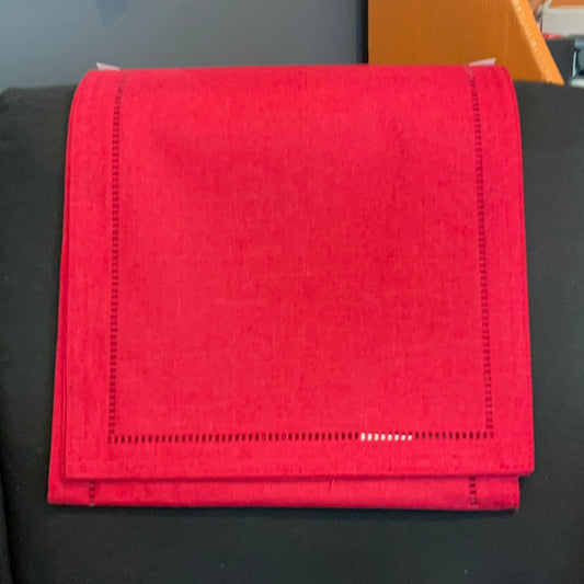 Holiday Hemstitch Table Runner