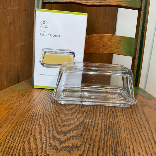 Glass Butter Dish