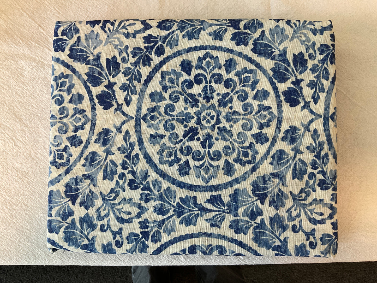 Printed Linen Tablecloth