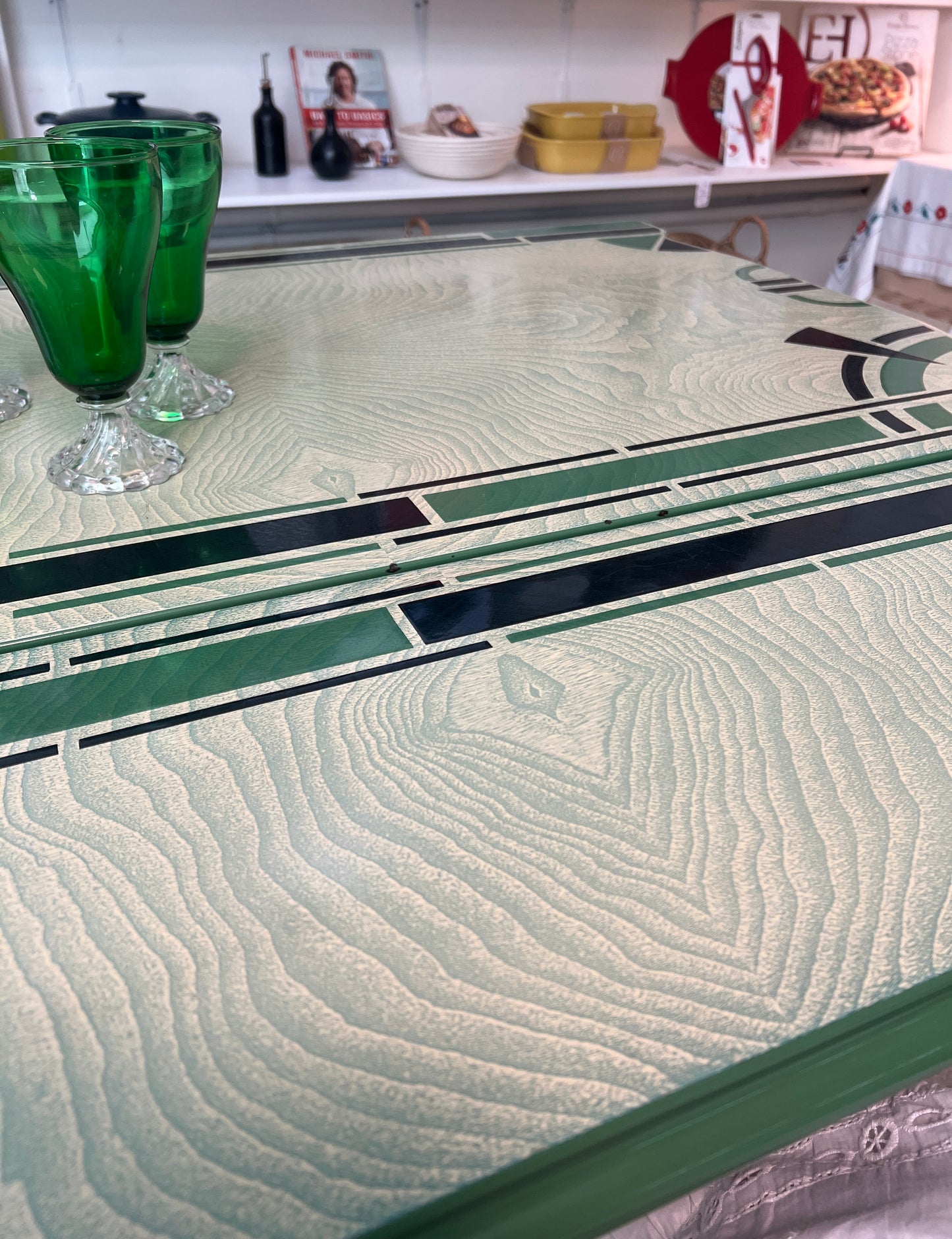 Enamel Baking Table