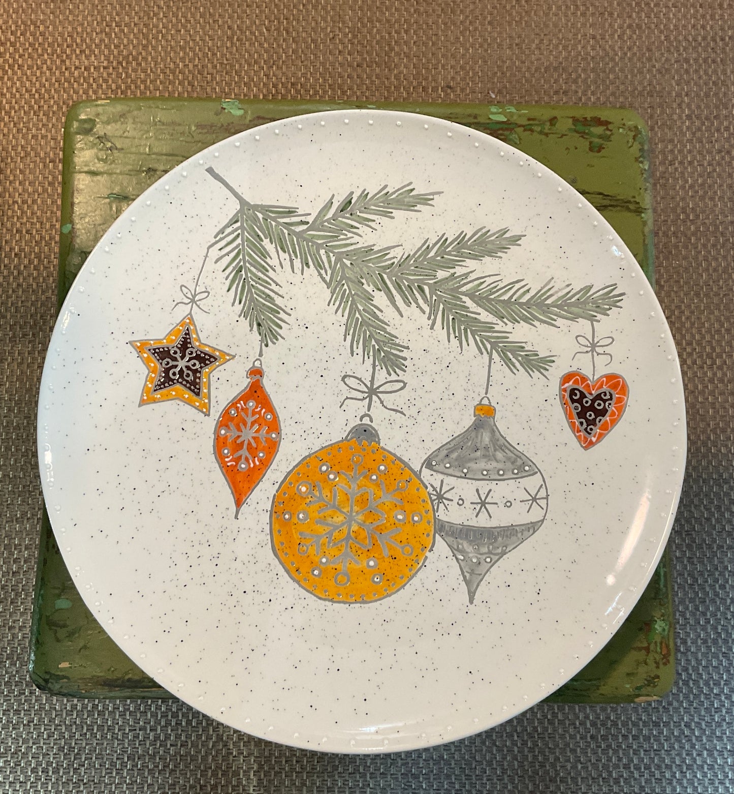 Speckled Ornament Mug