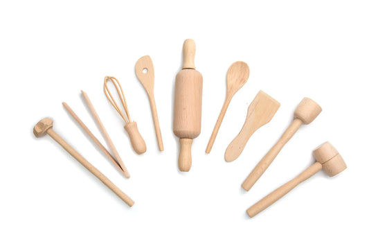 Kid’s Wooden Cooking Set