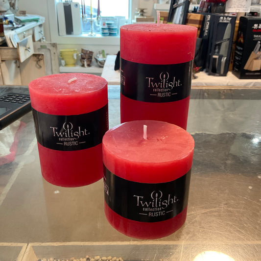 Twilight Pillar Candles