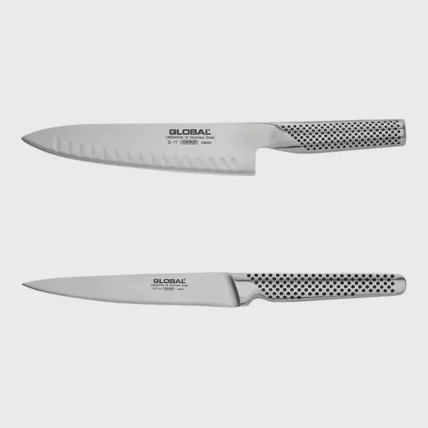 Global Cromova Knife Set 2 Pack