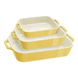 Staub Rectangular Ceramic Dish Set