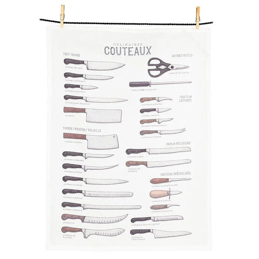 Couteaux Culinaires Tea Towel