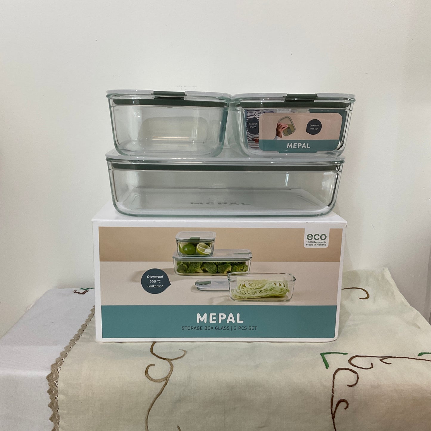 Mepal Storage Box 3 pc set
