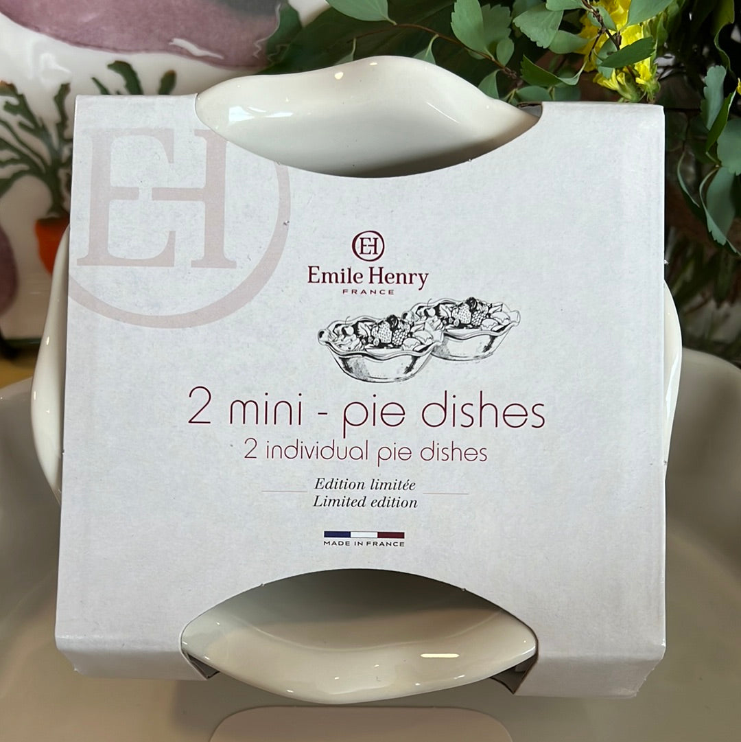 Emile Henry Mini Pie Dishes - Set of 2