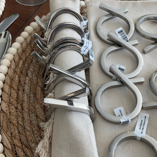 Silver Cross Napkin Ring