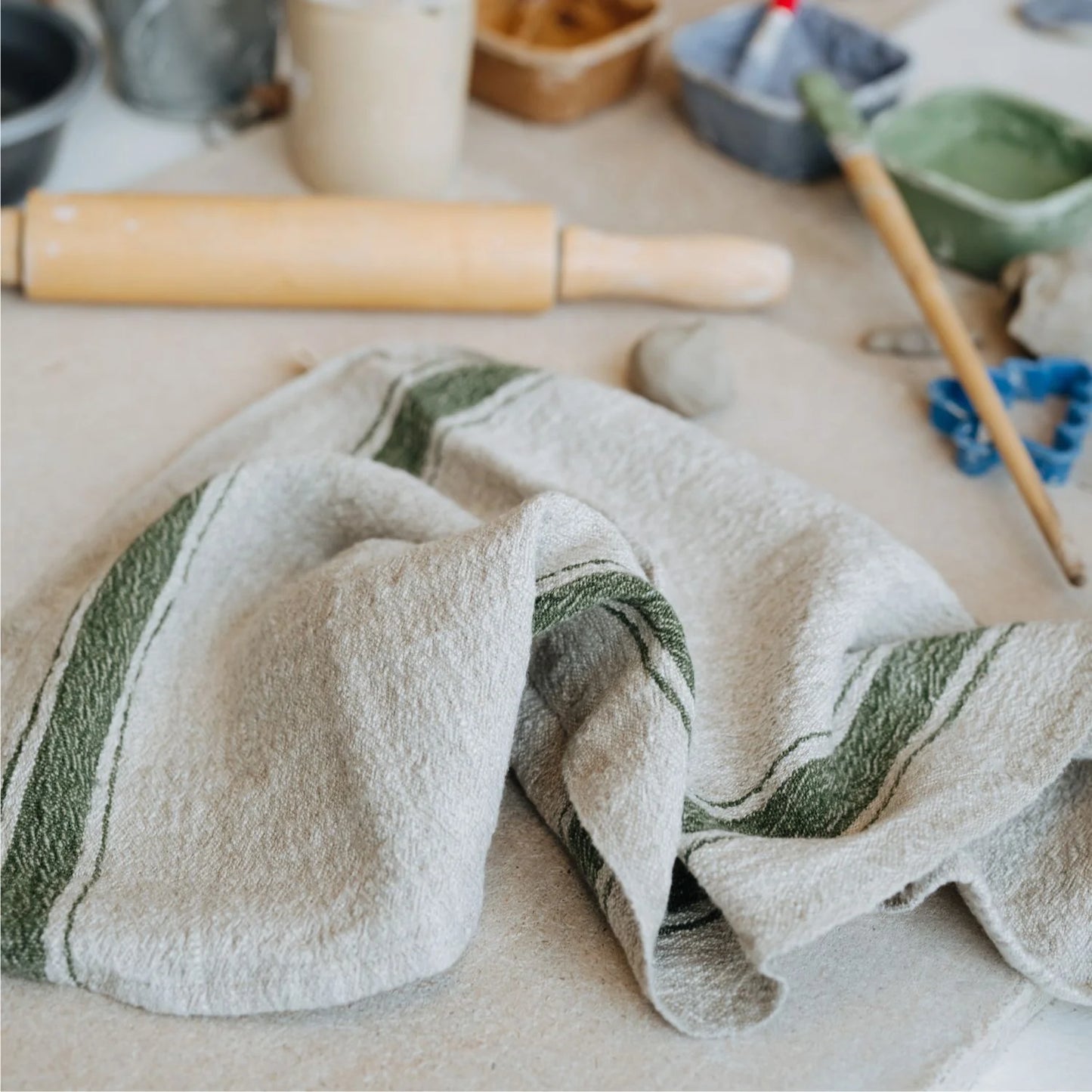 Vintage Linen Kitchen Towels
